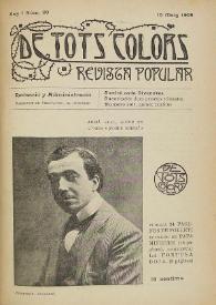 De tots colors : revista popular. Any I núm. 20 (15 maig 1908) | Biblioteca Virtual Miguel de Cervantes