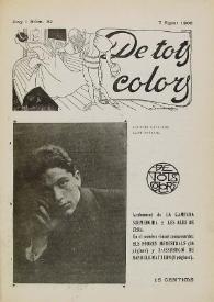 De tots colors : revista popular. Any I núm. 32 (7 agost 1908) | Biblioteca Virtual Miguel de Cervantes