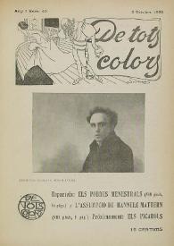 De tots colors : revista popular. Any I núm. 40 (2 octubre 1908) | Biblioteca Virtual Miguel de Cervantes
