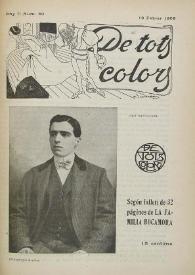 De tots colors : revista popular. Any II núm. 60 (19 febrer 1909) | Biblioteca Virtual Miguel de Cervantes