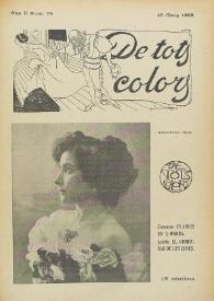 De tots colors : revista popular. Any II núm. 74 (28 maig 1909) | Biblioteca Virtual Miguel de Cervantes