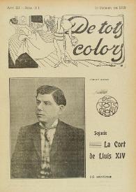 De tots colors : revista popular. Any III núm. 111 (18 febrer 1910) | Biblioteca Virtual Miguel de Cervantes