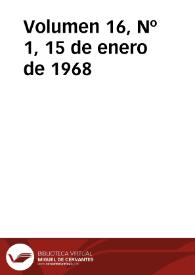 Ibérica por la libertad. Volumen 16, Nº 1, 15 de enero de 1968 | Biblioteca Virtual Miguel de Cervantes