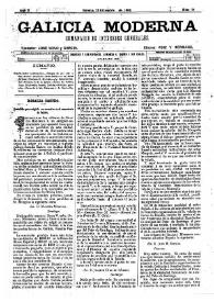 Galicia Moderna. Núm. 85, 12 de diciembre de 1886 | Biblioteca Virtual Miguel de Cervantes