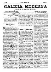Galicia Moderna. Núm. 106, 8 de mayo de 1887 | Biblioteca Virtual Miguel de Cervantes