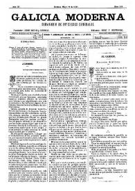 Galicia Moderna. Núm. 108, 22 de mayo de 1887 | Biblioteca Virtual Miguel de Cervantes