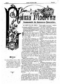 Galicia Moderna. Núm. 157/1, 22 de abril de 1888 | Biblioteca Virtual Miguel de Cervantes