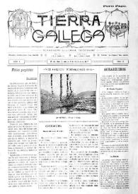 Tierra Gallega (Montevideo, 1917-1918) [Reprodución]. Núm. 2, 18 de febrero de 1917 | Biblioteca Virtual Miguel de Cervantes