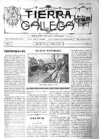 Tierra Gallega (Montevideo, 1917-1918) [Reprodución]. Núm. 3, 4 de marzo de 1917 | Biblioteca Virtual Miguel de Cervantes