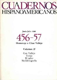 Cuadernos Hispanoamericanos. Núm. 456-457, junio-julio 1988 | Biblioteca Virtual Miguel de Cervantes