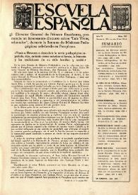 Escuela española. Año IV, núm. 153, 20 de abril de 1944 | Biblioteca Virtual Miguel de Cervantes
