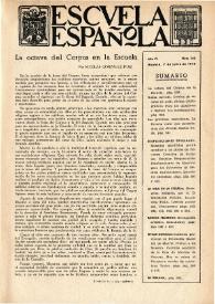 Escuela española. Año IV, núm. 160, 7 de junio de 1944 | Biblioteca Virtual Miguel de Cervantes