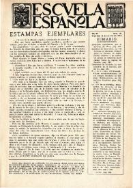 Escuela española. Año IV, núm. 161, 15 de junio de 1944 | Biblioteca Virtual Miguel de Cervantes