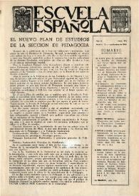 Escuela española. Año IV, núm. 172, 2 de septiembre de 1944 | Biblioteca Virtual Miguel de Cervantes