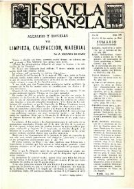 Escuela española. Año IV, núm. 179, 21 de octubre de 1944 | Biblioteca Virtual Miguel de Cervantes