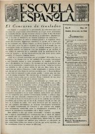 Escuela española. Año II, Segundo semestre, núm. 63, 30 de julio de 1942 | Biblioteca Virtual Miguel de Cervantes