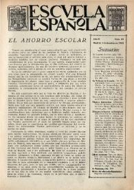 Escuela española. Año II, Segundo semestre, núm. 81, 3 de diciembre de 1942 | Biblioteca Virtual Miguel de Cervantes