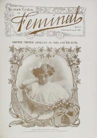Feminal. Any 1907, núm. 5 (25 agost 1907) | Biblioteca Virtual Miguel de Cervantes