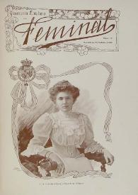 Feminal. Any 1908, núm. 19 (25 octubre 1908) | Biblioteca Virtual Miguel de Cervantes