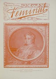 Feminal. Any 1909, núm. 25 (25 abril 1909) | Biblioteca Virtual Miguel de Cervantes