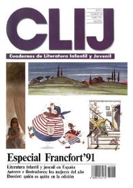 CLIJ. Cuadernos de literatura infantil y juvenil. Año 4, núm. 28, mayo 1991 | Biblioteca Virtual Miguel de Cervantes