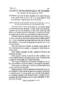 Gazeta de Madrid. 1808. Núm. 26, 27 de marzo de 1808 | Biblioteca Virtual Miguel de Cervantes
