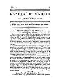 Gazeta de Madrid. 1808. Núm. 53, 3 de junio de 1808 | Biblioteca Virtual Miguel de Cervantes