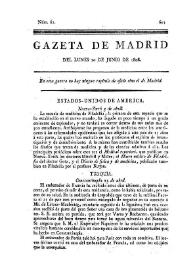 Gazeta de Madrid. 1808. Núm. 62, 20 de junio de 1808 | Biblioteca Virtual Miguel de Cervantes