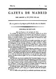 Gazeta de Madrid. 1808. Núm. 67, 25 de junio de 1088 | Biblioteca Virtual Miguel de Cervantes