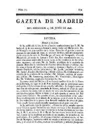 Gazeta de Madrid. 1808. Núm. 71, 29 de junio de 1808 | Biblioteca Virtual Miguel de Cervantes