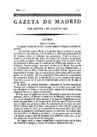 Gazeta de Madrid. 1808. Núm. 77, 5 de julio de 1808 | Biblioteca Virtual Miguel de Cervantes