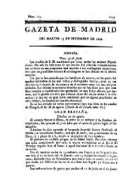 Gazeta de Madrid. 1808. Núm. 123, 13 de septiembre de 1808 | Biblioteca Virtual Miguel de Cervantes