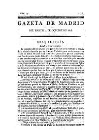 Gazeta de Madrid. 1808. Núm. 131, 4 de septiembre de 1808 | Biblioteca Virtual Miguel de Cervantes