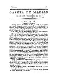 Gazeta de Madrid. 1808. Núm. 132, 7 de octubre de 1808 | Biblioteca Virtual Miguel de Cervantes