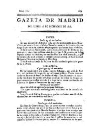 Gazeta de Madrid. 1808. Núm. 166, 26 de diciembre de 1808 | Biblioteca Virtual Miguel de Cervantes