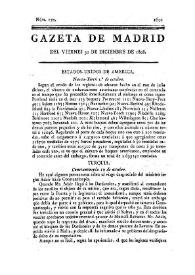 Gazeta de Madrid. 1808. Núm. 170, 30 de diciembre de 1808 | Biblioteca Virtual Miguel de Cervantes