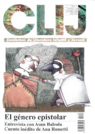 CLIJ. Cuadernos de literatura infantil y juvenil. Año 11, núm. 109, octubre 1998 | Biblioteca Virtual Miguel de Cervantes