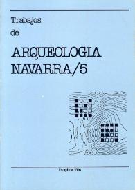 Trabajos de arqueología navarra. Núm. 5, 1986 | Biblioteca Virtual Miguel de Cervantes