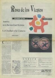 Rosa de los vientos. Suplemento cultural 3, 12 de octubre de 1992 | Biblioteca Virtual Miguel de Cervantes