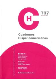 Cuadernos Hispanoamericanos. Núm. 737, noviembre 2011 | Biblioteca Virtual Miguel de Cervantes