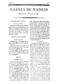 Gazeta de Madrid. 1809. Núm. 122, 2 de mayo de 1809 | Biblioteca Virtual Miguel de Cervantes