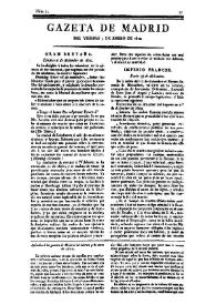 Gazeta de Madrid. 1810. Núm. 5, 5 de enero de 1810 | Biblioteca Virtual Miguel de Cervantes