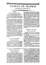 Gazeta de Madrid. 1810. Núm. 23, 23 de enero de 1810 | Biblioteca Virtual Miguel de Cervantes