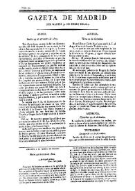 Gazeta de Madrid. 1810. Núm. 30, 30 de enero de 1810 | Biblioteca Virtual Miguel de Cervantes