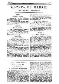 Gazeta de Madrid. 1810. Núm. 82, 23 de marzo de 1810 | Biblioteca Virtual Miguel de Cervantes