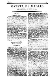 Gazeta de Madrid. 1810. Núm. 84, 25 de marzo de 1810 | Biblioteca Virtual Miguel de Cervantes