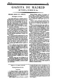 Gazeta de Madrid. 1810. Núm. 89, 30 de marzo de 1810 | Biblioteca Virtual Miguel de Cervantes