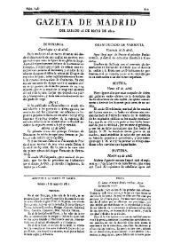 Gazeta de Madrid. 1810. Núm. 146, 26 de mayo de 1810 | Biblioteca Virtual Miguel de Cervantes