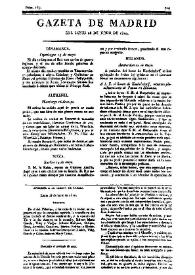 Gazeta de Madrid. 1810. Núm. 169, 18 de junio de 1810 | Biblioteca Virtual Miguel de Cervantes