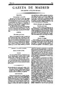 Gazeta de Madrid. 1810. Núm. 191, 10 de julio de 1810 | Biblioteca Virtual Miguel de Cervantes